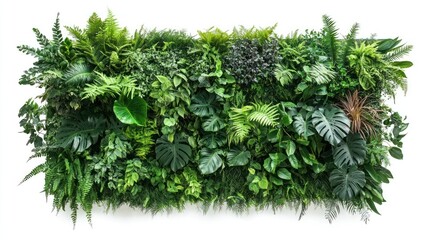 Sticker - Lush vertical garden wall decor