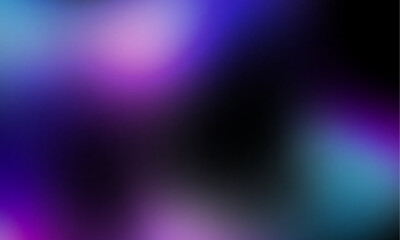 Fototapete - Pink and dark blue cyberpunk abstract background