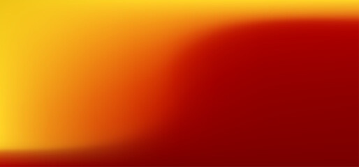 Fototapete - Swirling yellow and red color abstract gradient background. Blurred gradation of red and yellow colors. Vector.