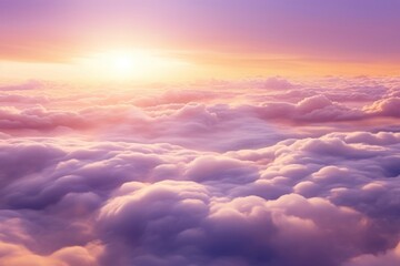 Canvas Print - Nature cloud sky sunlight.