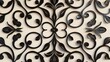 © Usman - Elegant black Turkish patterned wall design, showcasing intricate craftsmanship and cultural heritage, perfect for enhancing interior aesthetics