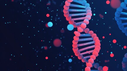 Aufkleber - Abstract Futuristic Blue And Red Background With Light Speed Motion Technology Icons Scientific Equipment Molecules Dna Business Action Performance And Health Theme