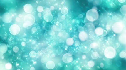 Aufkleber - Aquamarine abstract gradient background with a dreamy magical blur effect Versatile texture ideal for banners and easily editable vibrant 2D cartoon illustration