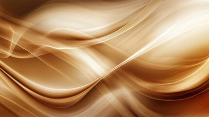 Aufkleber - Abstract Brown Wave Pattern Artwork Background
