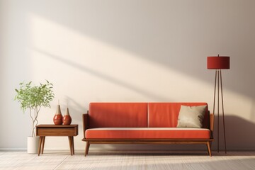 Wall Mural - Living room architecture furniture cushion.