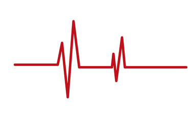 life line icon vector. heartbeat line icon. medetsina sign. cardiogram line icon, sign. heart pulse 