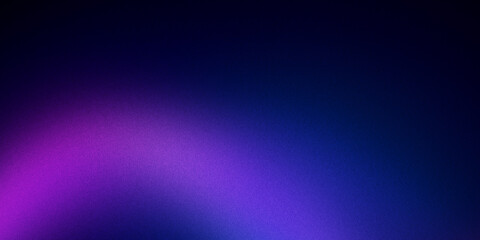 Wall Mural - Dark purple and blue black abstract grainy background