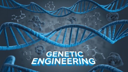 3D Visualization of Genetic Engineering Concepts