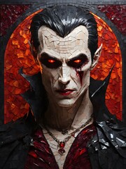 Eternal Night: Vampire Mosaic Art