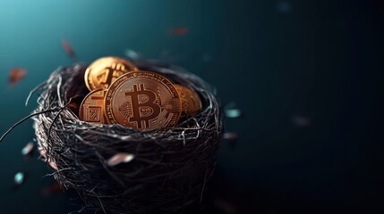 Poster - Cryptocurrency Nest The Rise of Bitcoin and Its Impact on the Economy