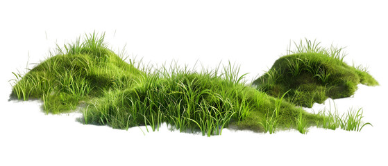 Wall Mural - grass hills png transparent background