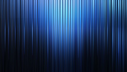 Aufkleber - Abstract blue vertical lines form the background. Light and shadow effect. Modern gradient pattern with a striped texture could be used for design, banners, posters or packaging