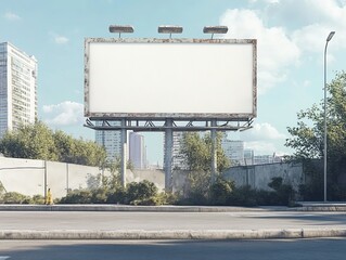 Ad mock up billboard