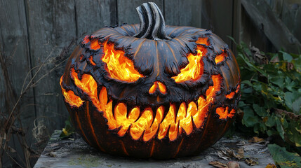 scary pumpkin