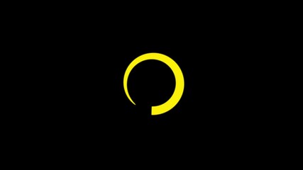 Poster - Loading bar animation. Retry or connecting icon.