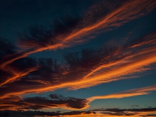 fire in the sky