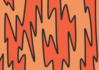 Poster - Abstract background with slash line pattern