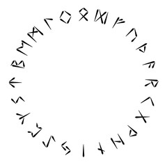 Scandinavian runic circle