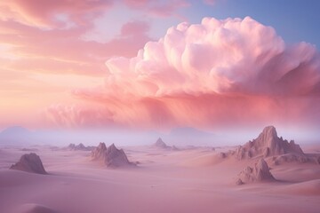 Wall Mural - Dragonbone Desert landscape desert panoramic.