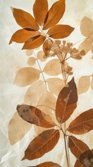 Wall Mural - Coffea wallpaper backgrounds pattern plant.