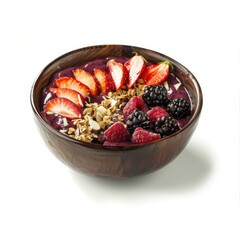 Poster - Berry acai bowl fruit plant food.