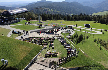 Bachledka in the Slovakian tatra mountain