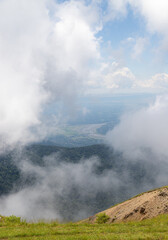 Magnificent views of the mountain village and nature of Azerbaijan