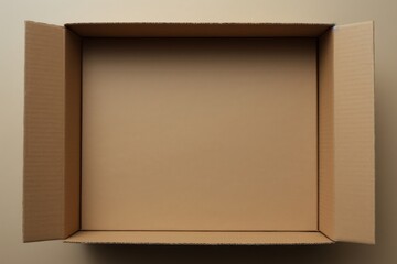 Sticker - Cardboard box carton backgrounds simplicity.