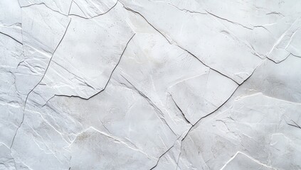 Poster - Close-up of a textured stone surface revealing natural lines and patterns, perfect for backgrounds or design elements.