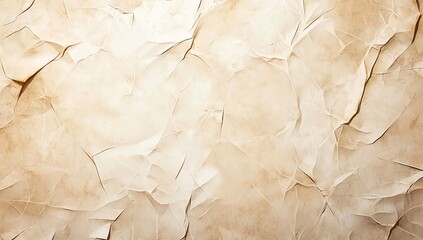 Poster - Textured background featuring crumpled paper in warm tones, ideal for various creative and design purposes.
