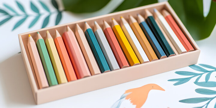 Box for Children’s Pencils | Fun and Colourful Storage Solution for Creative Kids