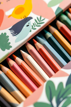 Box for Children’s Pencils | Fun and Colourful Storage Solution for Creative Kids