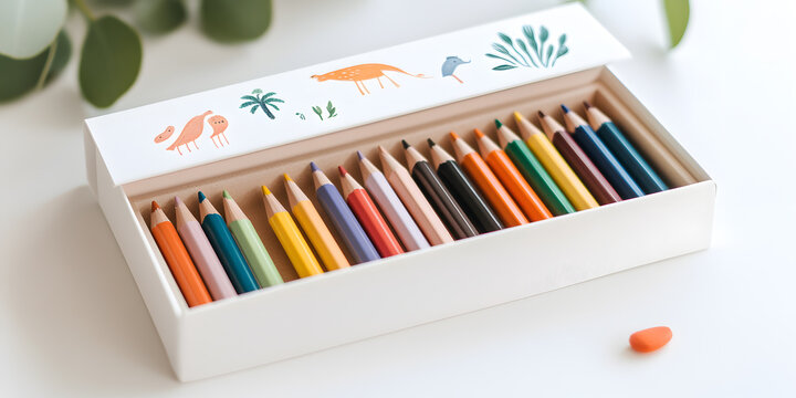 Box for Children’s Pencils | Fun and Colourful Storage Solution for Creative Kids