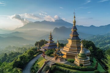 Wall Mural - Thailand architecture building outdoors.