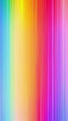 Wall Mural - A soft, continuous flow of rainbow colors gradually blend one another, dreamy, blurred background gentle transitions between hues, 4k High-Quality vertical background Animation Video