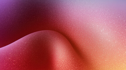 Poster - Vibrant abstract gradient background with smooth waves and shimmering sparkles, perfect for artistic, modern, and digital design projects.