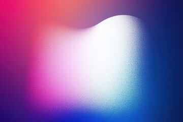 Poster - An abstract gradient background showcasing vibrant hues of pink, blue, and white, creating a smooth and modern design theme.