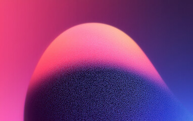 Poster - A vibrant abstract background featuring a smooth gradient with soft curves, ideal for modern design projects or digital art.