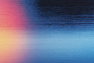 Poster - A vibrant abstract gradient showcasing warm hues blending into cool tones, ideal for creative projects, backgrounds, or digital art.