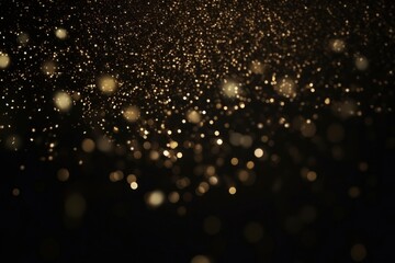 Sticker - Golden dust light backgrounds astronomy outdoors.