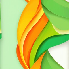 Poster - Colorful Abstract Digital Flow Design in Minimalist Style, seamless pattern