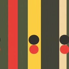 Poster - Minimalist Geometric Patterns in Tech-Inspired Design, seamless pattern