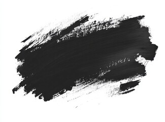 Aufkleber - An abstract watercolor drawing using a brush on white paper with a watercolor background.
