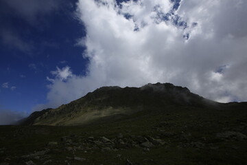 Kaçkar Mountains National Park and mountain lakes