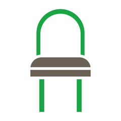 Poster - Chair Icon Design