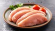 © yusufadi - Raw Chicken Breast Fillet on Plate