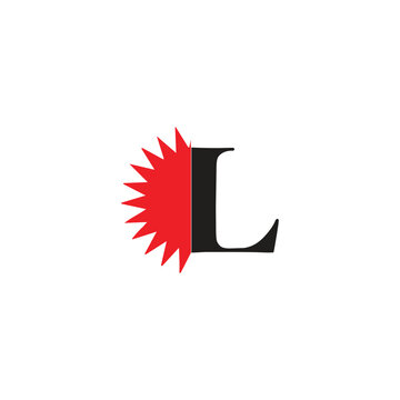 Letter L logo icon design template elements