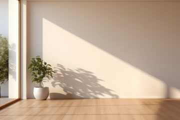 Poster - Living room wall architecture windowsill.