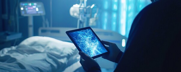Aufkleber - Medical AI tools concept.Healthcare technology, advances in technology, Medical revolution and deep learning.