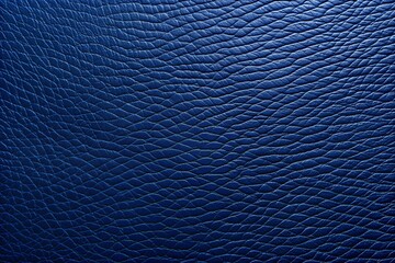Canvas Print - rough blue leather texture with intricate pattern close-up